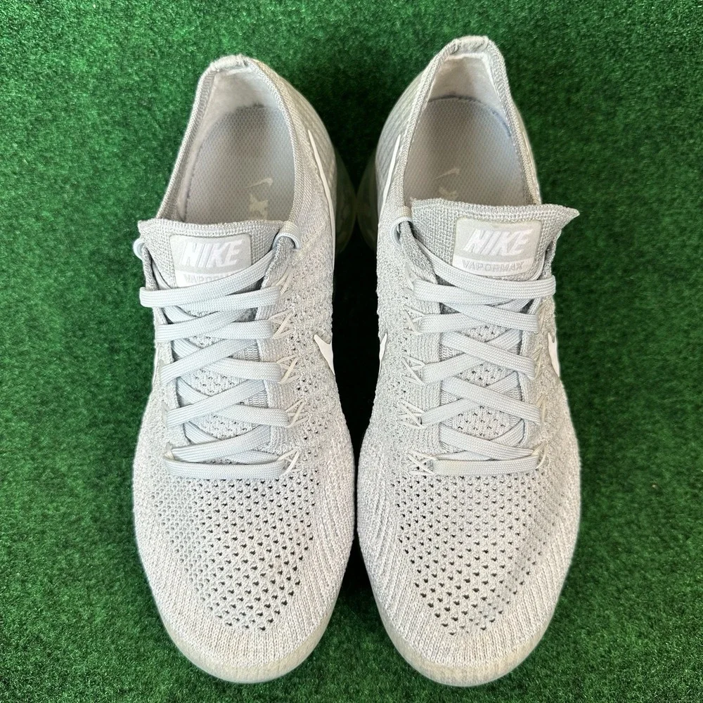 Size‎ 7 - Nike Air Vapormax Flyknit Pure Platinum Women Running Shoes 849557-004